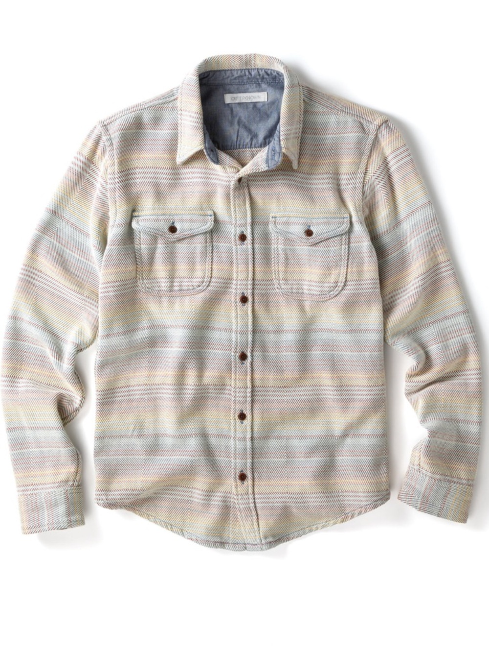 Outerknown Sunrise Mojave Stripe Blanket Shirt
